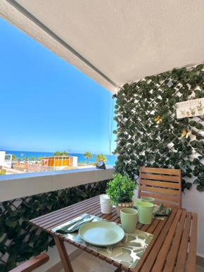 Apartamento Villa Azul, 1ª línea de playa, Mojacar
